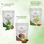 Amla + Moringa + Triphala | 100% Pure & Natural