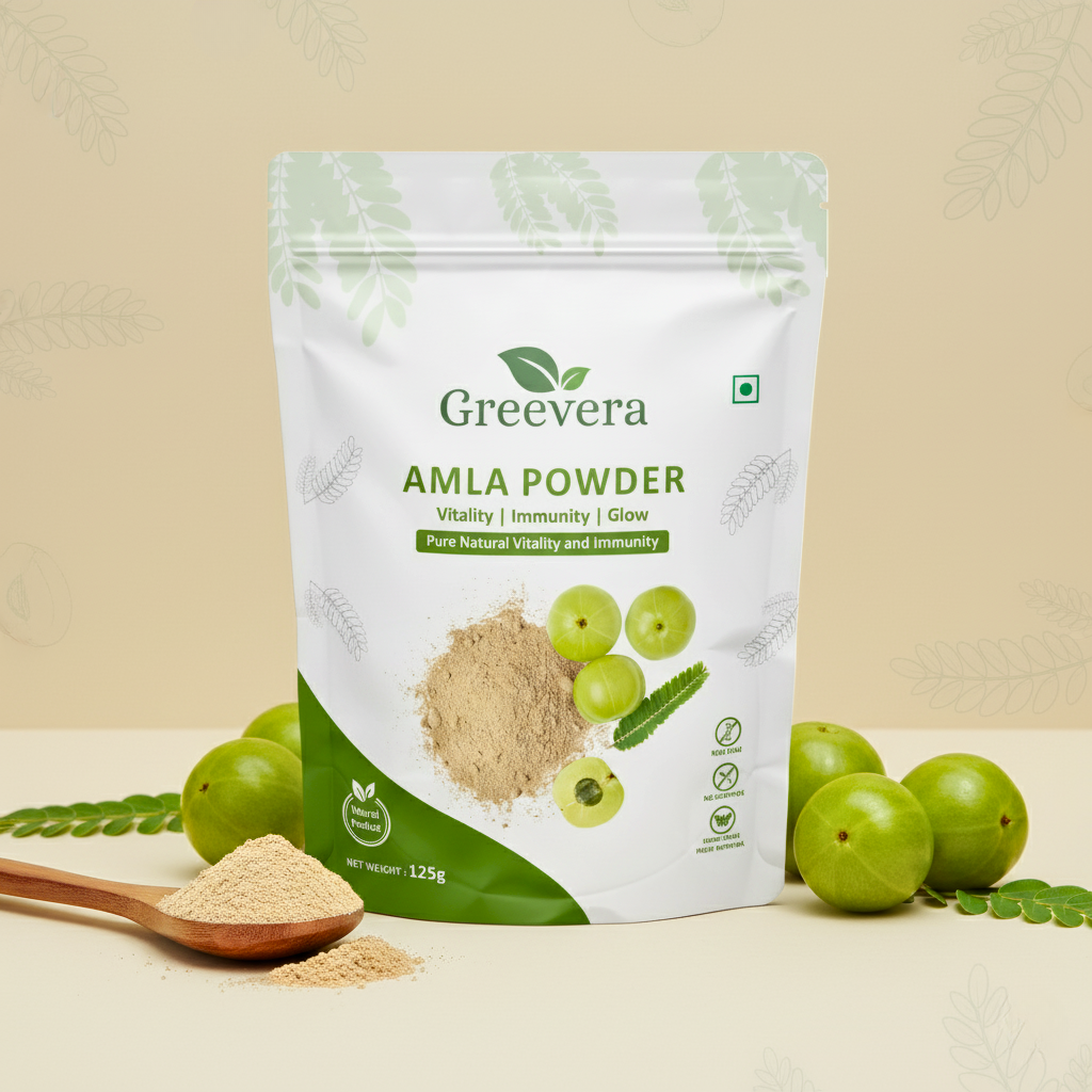Greevera Amla Powder | 100% Pure & Natural Indian Gooseberry