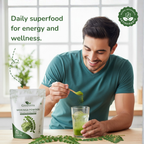 Greevera Moringa Powder | 100% Pure & Natural Superfood for Energy, Immunity & Wellness