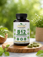 Greevera Vitamin B12 Green Superfood Powder – Natural B12 Support & Daily Energy Superfood