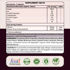 Greevera Plant-Based Calcium + Vitamin D3 Capsules | Bone, Teeth & Muscle Support | High Absorption Formula