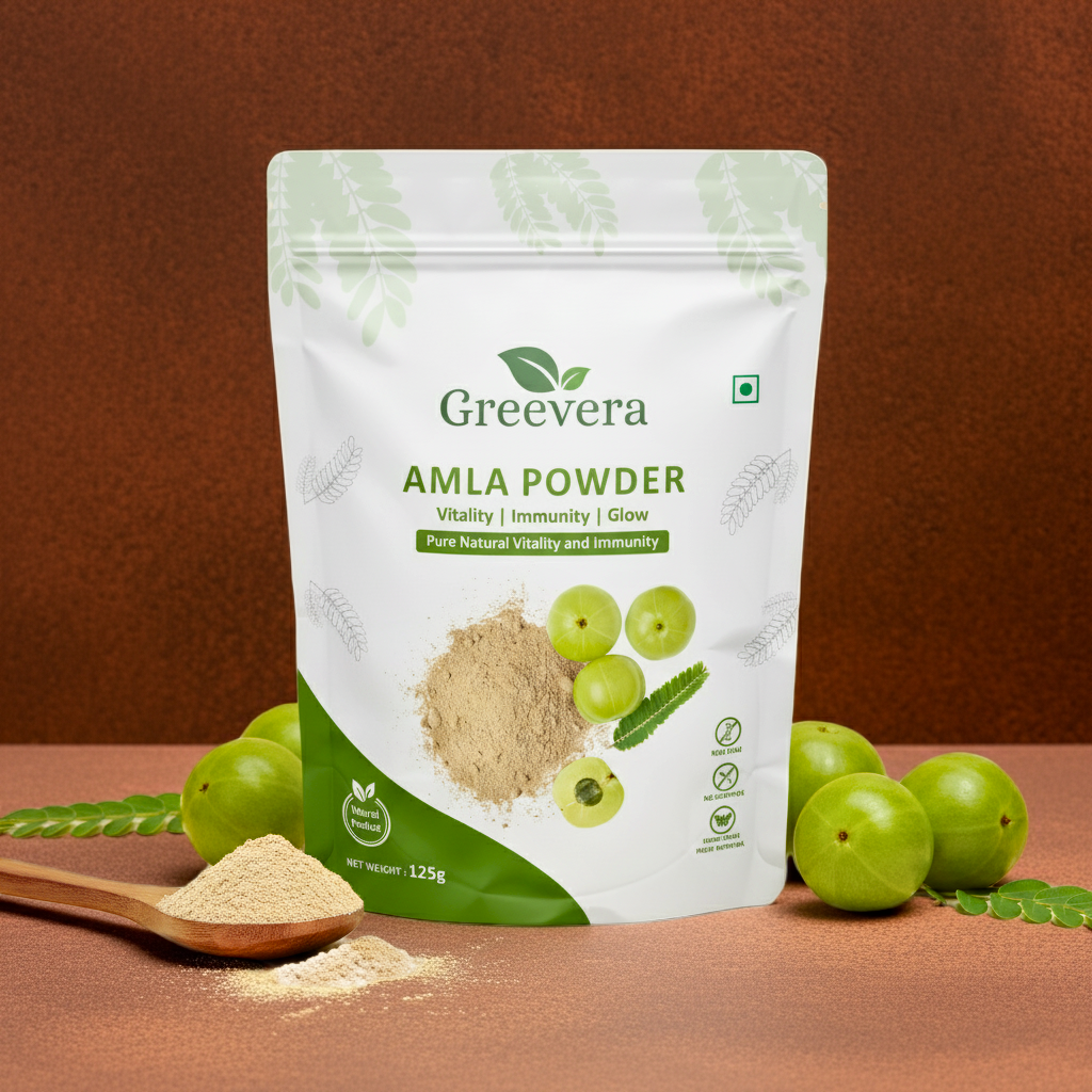 Greevera Amla Powder | 100% Pure & Natural Indian Gooseberry
